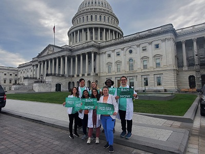 CHAI elective participants on Capitol Hill