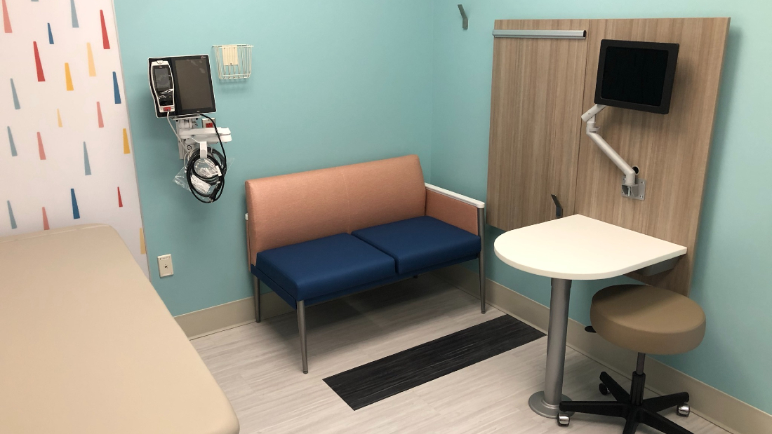 primary care patient room